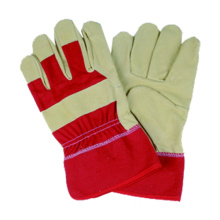 Pig Grain Safety Work Glove, Full Palm CE Leather Glove